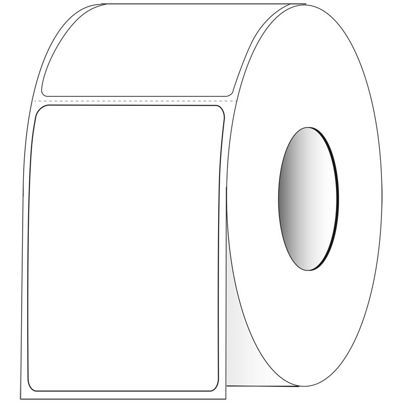 6 X 6 Thermal Transfer - Industrial Printer Permanent Labels